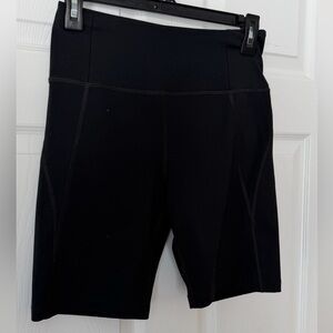 Girlfriend Collective Black Bike Shorts